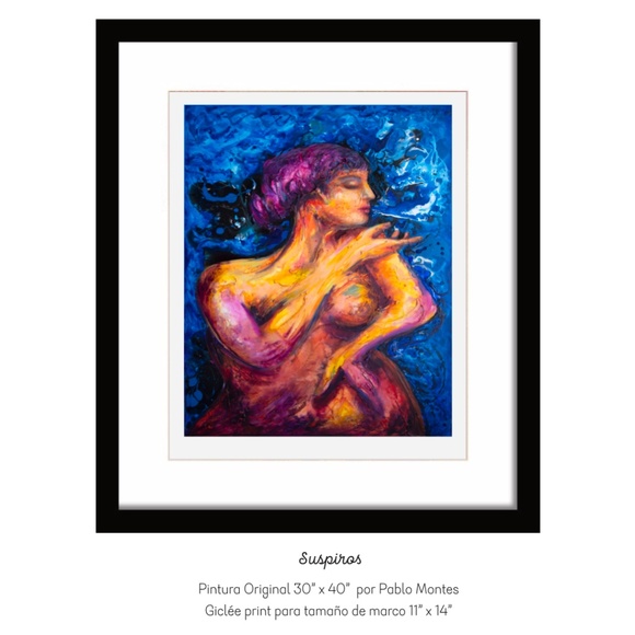NEW! Suspiros Giclée / Art Print by Pablo Montes - Picture 4 of 4